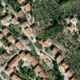 Mappa satellitare VIA MONTECALVO, Gubbio