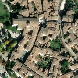Mappa satellitare VIA TOSCHI MOSCA, Gubbio