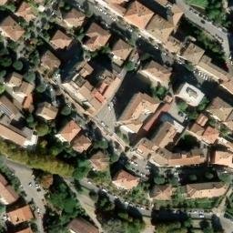 Mappa satellitare VIA MONTEBELLO, Siena