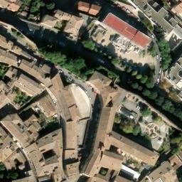 Mappa satellitare VIA PAPARONI, Siena