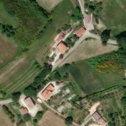 Mappa satellitare CASE SPARSE, Gubbio