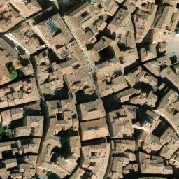 Mappa satellitare PIAZZA SALIMBENI, Siena