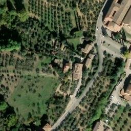 Mappa satellitare VIA DELLA VIGNA, Siena