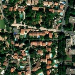 Vue satellite de Bastide de la Bombinette