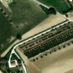 Mappa satellitare CONTRADA CERVANELLO, Macerata