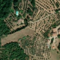 Mappa satellitare LOCALITA' SANT'AGATA, Lucignano