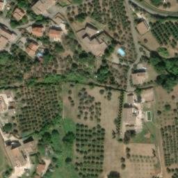 Mappa satellitare VIA VALLI, Sovicille