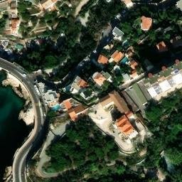 Vue satellite de Villa Valmer