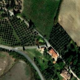 Mappa satellitare STRADA DI VESCONA, Asciano