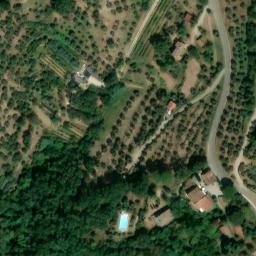 Mappa satellitare LOCALITA' CROCIFISSO, Lucignano