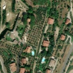 Mappa satellitare VIA DELLE FORTEZZE, Lucignano