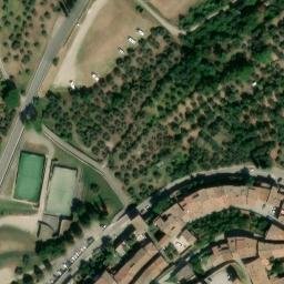 Mappa satellitare VIA PORTA MURATA, Lucignano