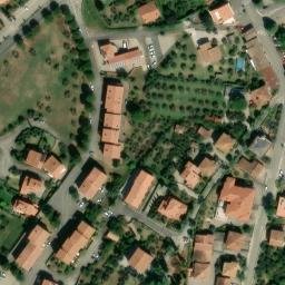 Mappa satellitare VIA ALDA MERINI, Lucignano