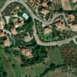 Mappa satellitare VIA MARIO LUZI, Lucignano