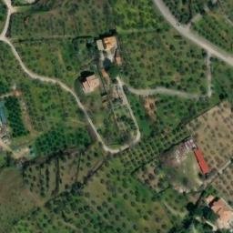Mappa satellitare CASE SPARSE CORTONA - IL LOGGIO, Cortona