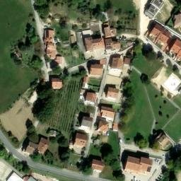 Mappa satellitare VIA DEL FOSSO, Gubbio