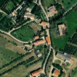 Mappa satellitare CENTRO ABITATO RONZANO, Cortona