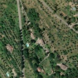 Mappa satellitare CASE SPARSE CORTONA - LE CONTESSE, Cortona