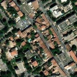 Vue satellite de Villa des Alisiers