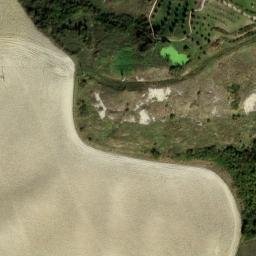 Mappa satellitare PODERE LUGNANO, Asciano