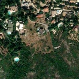 Vue satellite de Château L'Aroumias
