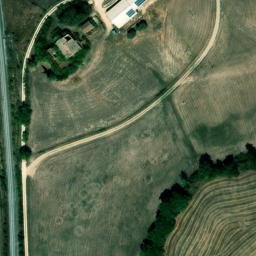 Mappa satellitare CASE SPARSE PODERE GANO, Asciano