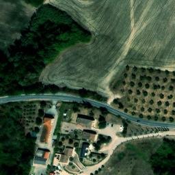 Mappa satellitare CASE SPARSE PODERE POGGIO, Asciano