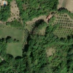 Mappa satellitare VIA MONTE CAMERA, Gualdo Tadino