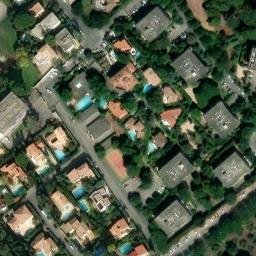 Vue satellite de Château Beau-Pin