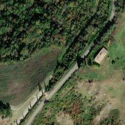 Mappa satellitare PODERE CASELLO, Asciano