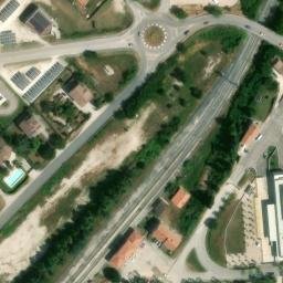 Mappa satellitare VIA SANDRO PERTINI, Gualdo Tadino