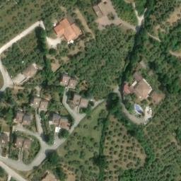 Mappa satellitare VIA BARONCELLI, Gualdo Tadino