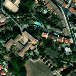 Mappa satellitare VIA ROMA, Asciano