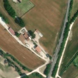 Mappa satellitare VIA CASE PENNONI, Gualdo Tadino