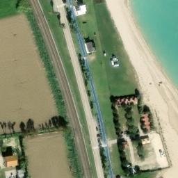 Mappa satellitare VIALE ALCIDE DE GASPERI, Fermo
