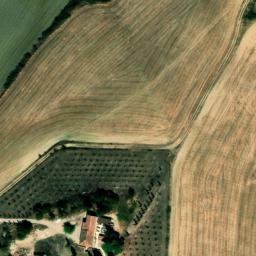 Mappa satellitare PODERE IERSO, Asciano