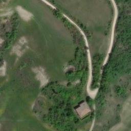 Mappa satellitare PODERE CANNANO, Asciano