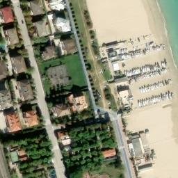 Mappa satellitare VIA CIPRIANO ALBERTI, Fermo