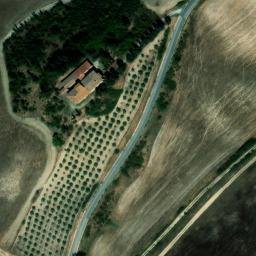 Mappa satellitare PODERE PALAZZONE, Asciano