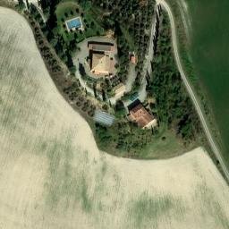 Mappa satellitare STRADA PODERE VALDISTENTI, Buonconvento