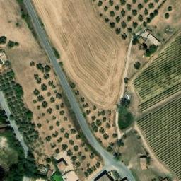 Mappa satellitare CASE SPARSE INA CASA, Asciano