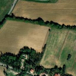 Mappa satellitare CASE SPARSE CENTOIA - GABBIANO, Cortona