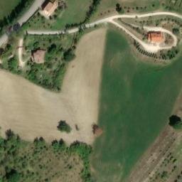 Mappa satellitare VIA CASE MARTINI, Gualdo Tadino