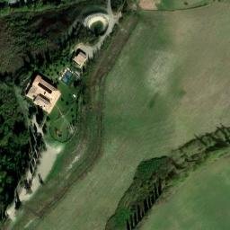 Mappa satellitare STRADA PODERE GAMOSA, Buonconvento