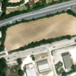 Mappa satellitare VIA CASE SPARSE CACCAMO, Serrapetrona