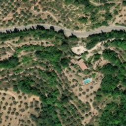 Mappa satellitare PODERE EBBI, Trequanda