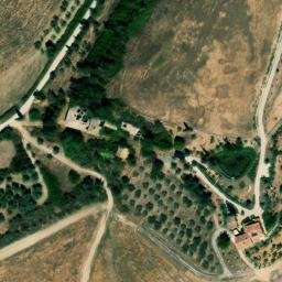 Mappa satellitare STRADA PODERE CANTINE, Pienza