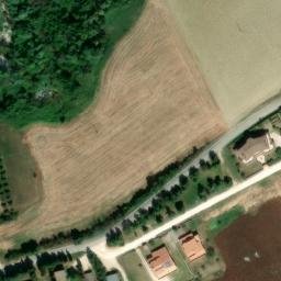 Mappa satellitare CONTRADA COMMENA', Falerone