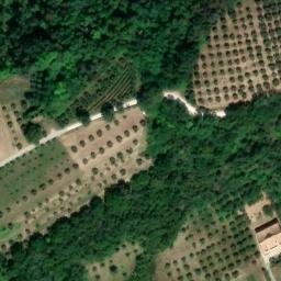 Mappa satellitare CONTRADA PIAGGE, Falerone