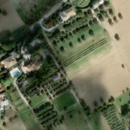 Mappa satellitare CONTRADA MONTECAMAURO, Campofilone